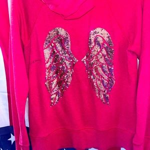 Victoria secret zip up sweatshirt